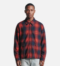 New Amsterdam Surf Association Flanel Overshirt Blue Red Check