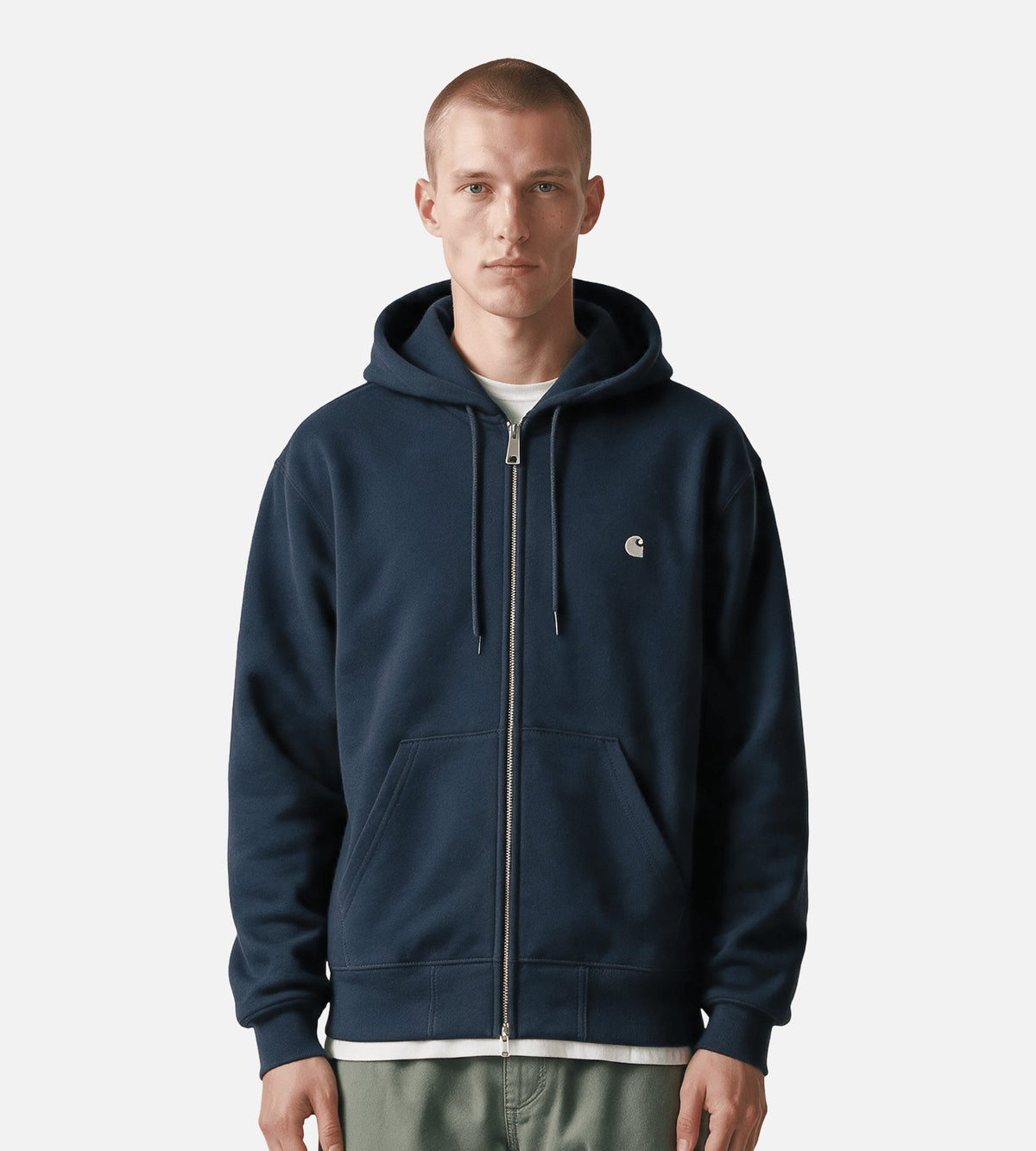 Carhartt WIP Hooded Mack Jacket Dark Navy Wax