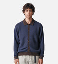 NN.07 Thor Polo Cardigan 60004 Deep Truffle