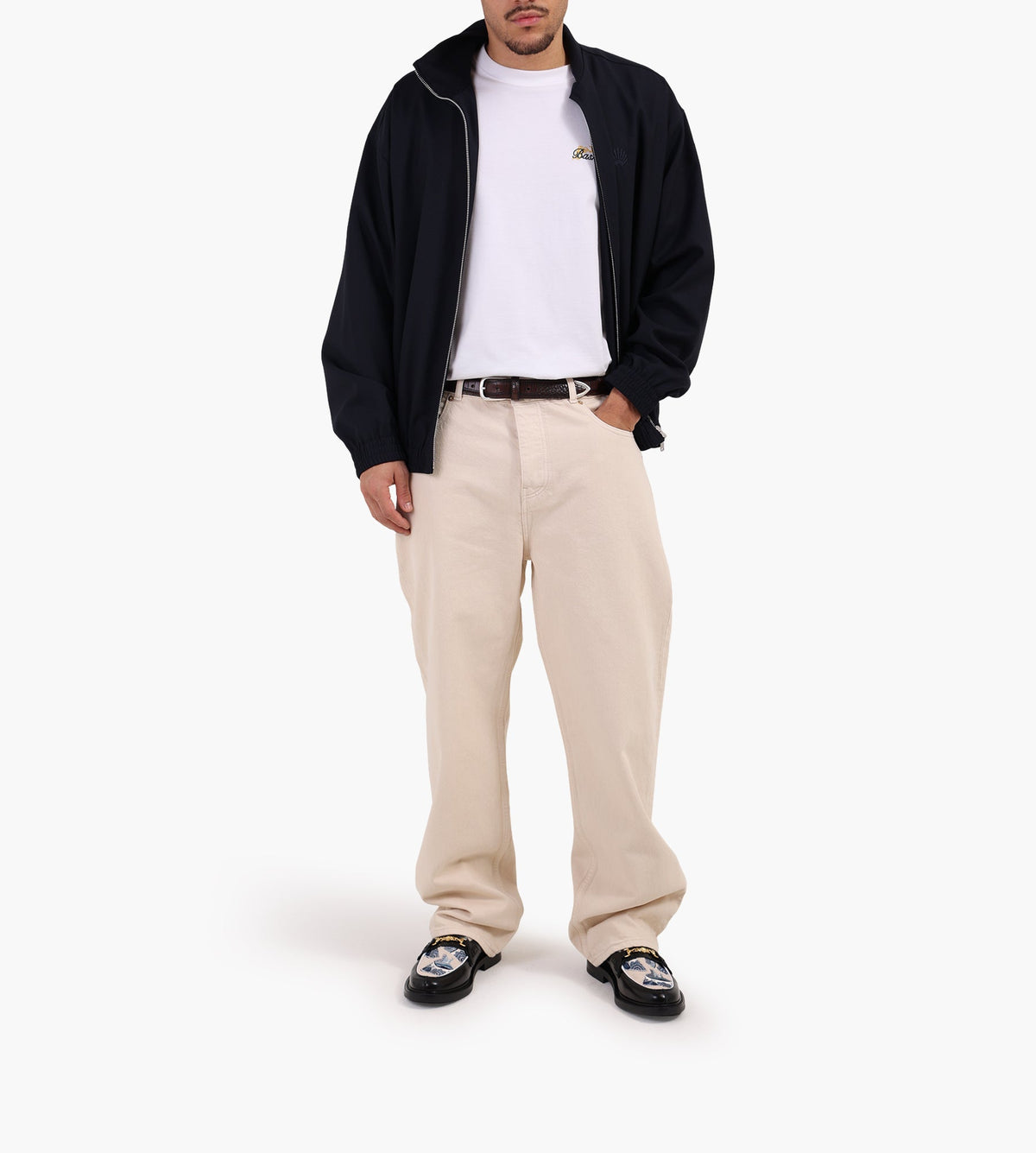 Baskèts by Anderson's Belt Brown Croc