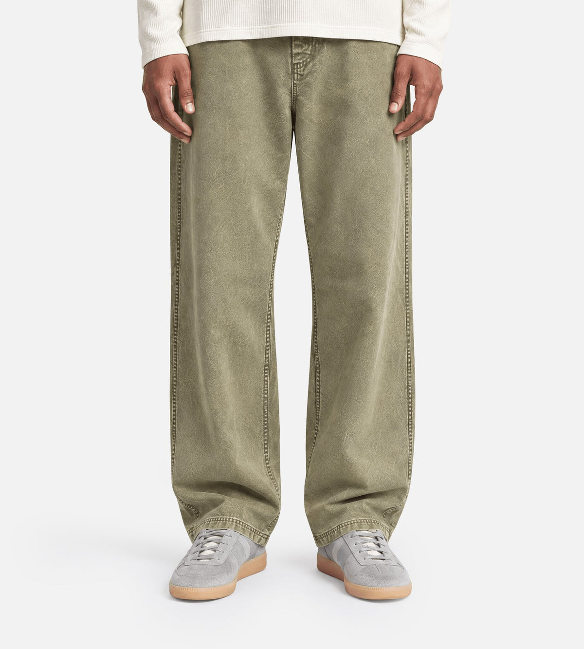 PAL Sporting Goods Gallop Barrel Leg Trousers Washed Sage