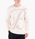Baskèts B Knit Crewneck Cream