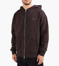 Baskèts Modern Zip Hoodie Marron