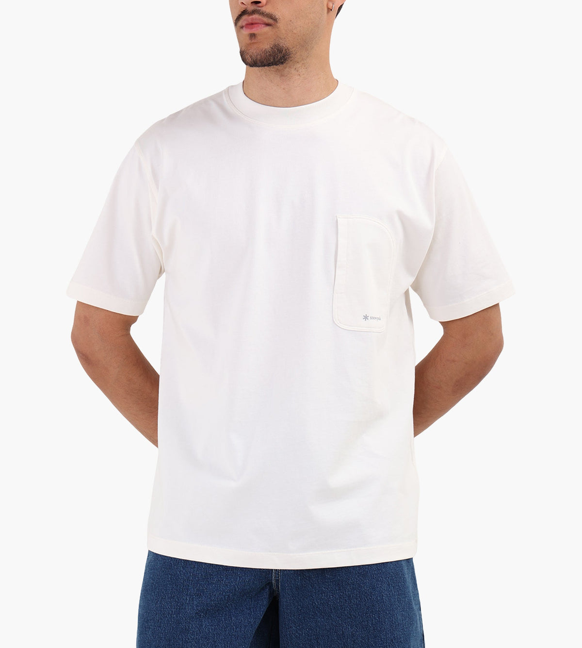 Snow Peak OG Mercerized T-Shirt Off White