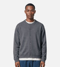 NN.07 Jasper Crew Cardigan 60062 Charcoal Mist
