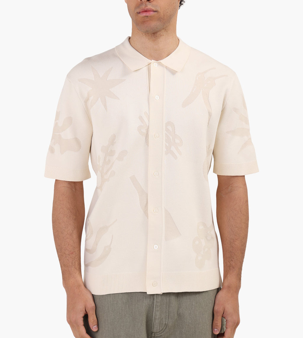 Filling Pieces Knit Shirt Breaking Bread Antique White