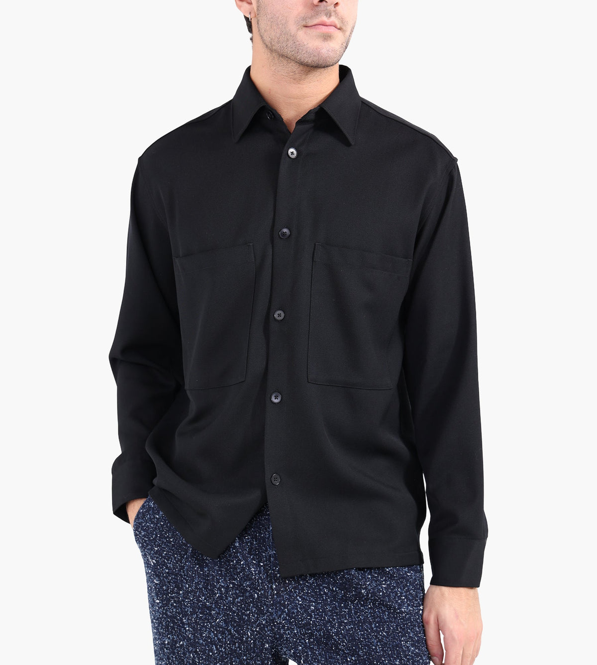 NN.07 Freddy 10006 Shirt Black