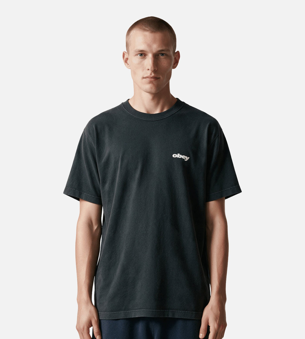 Obey Bounce Tee Black
