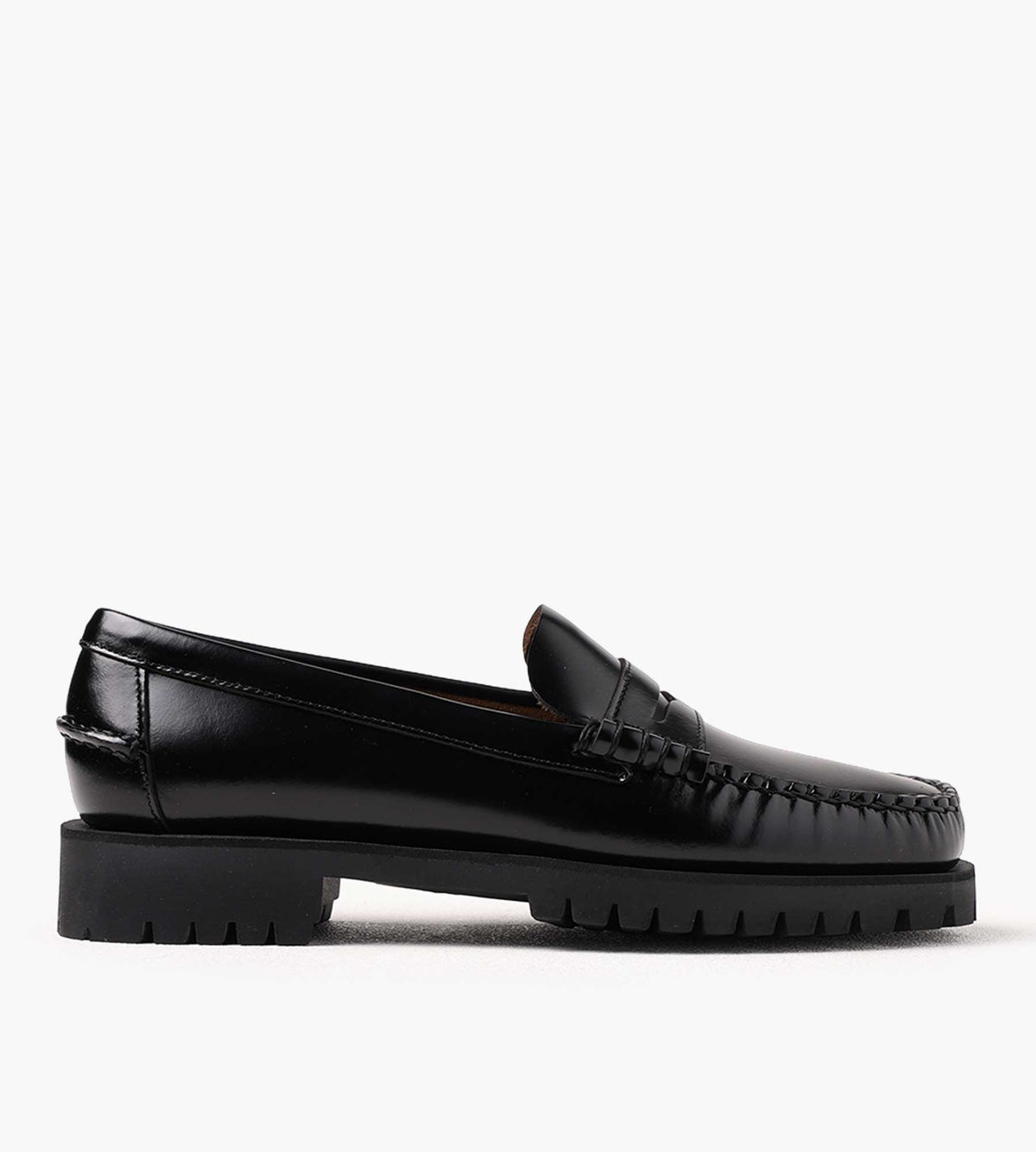 Sebago Dan Lug Woman Black