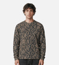 Obey Post Thermal Longsleeve Dusty Vintage Rattlesnake