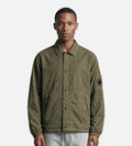 C.P. Company Heavy Chrome-R Coach Lens Jacket Ivy Green