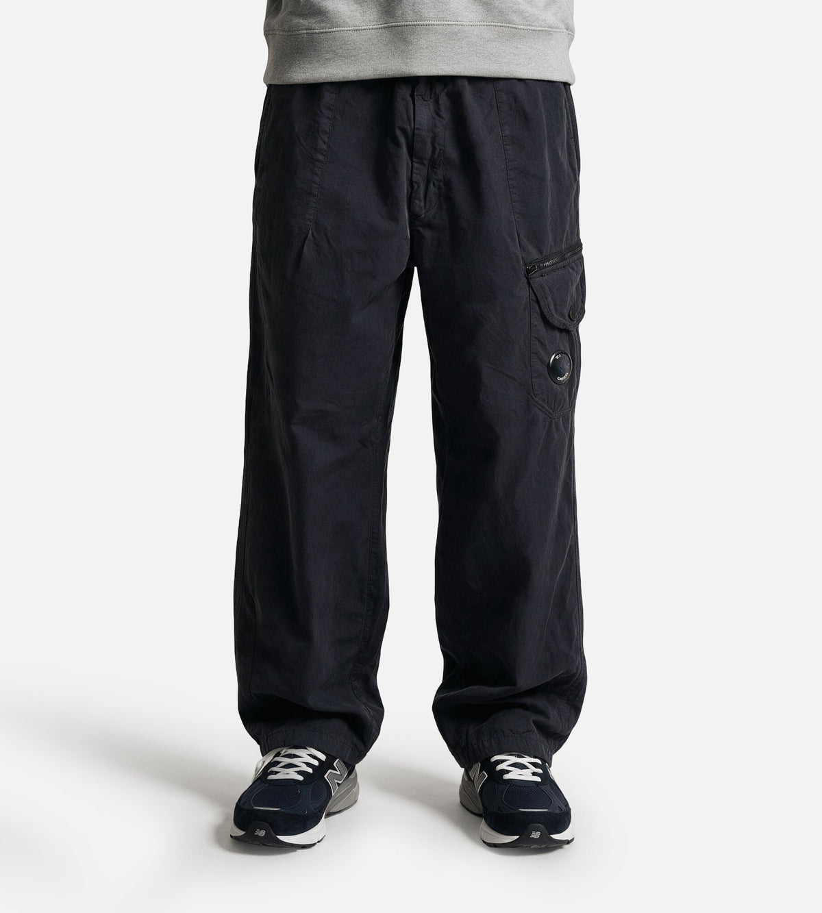 C.P. Company Micro-Reps Boxy Lens Cargo Pants Black