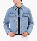Libertine-Libertine Mind 3409 Overshirt Light Blue