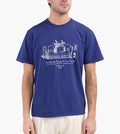 Palmes Public T-Shirt Blue