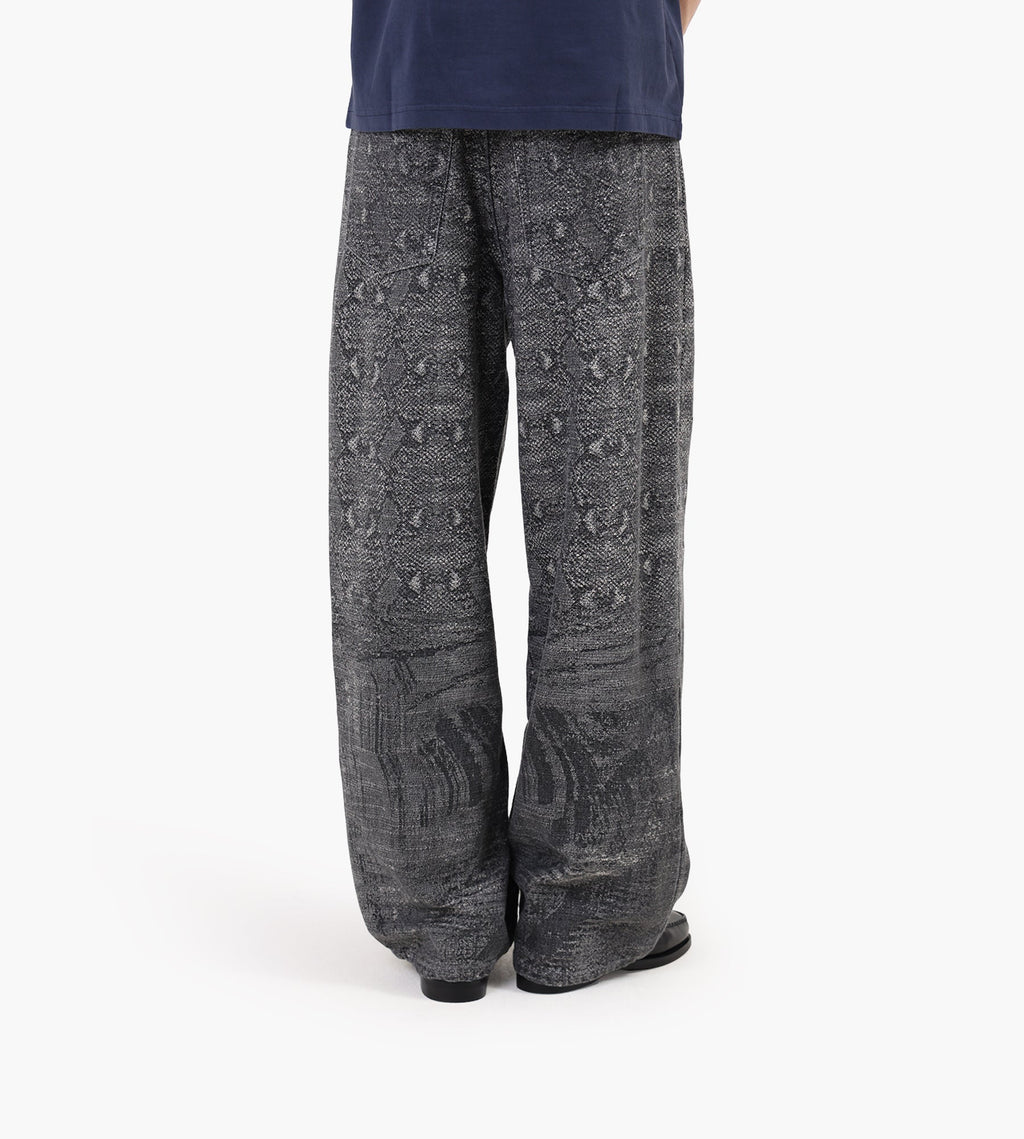 Daily Paper Denim Snake Oversized Jeans Denim