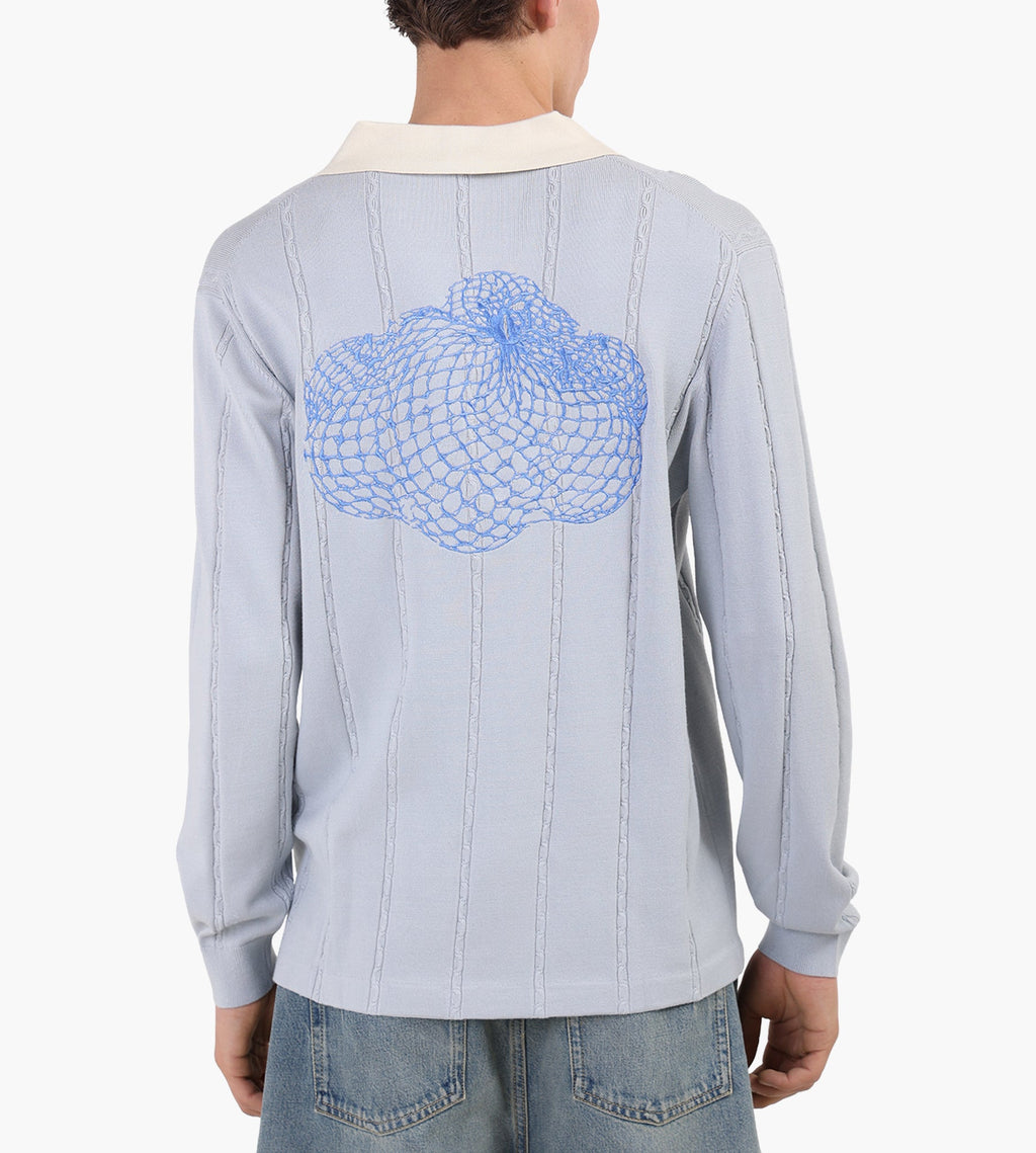 Filling Pieces Knit Football Jersey Skyway