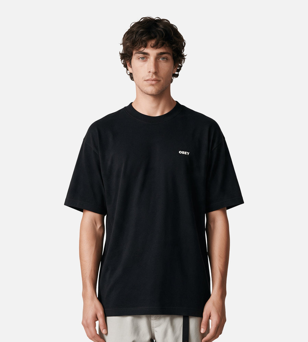 Obey Quarter Eye Icon Tee Black