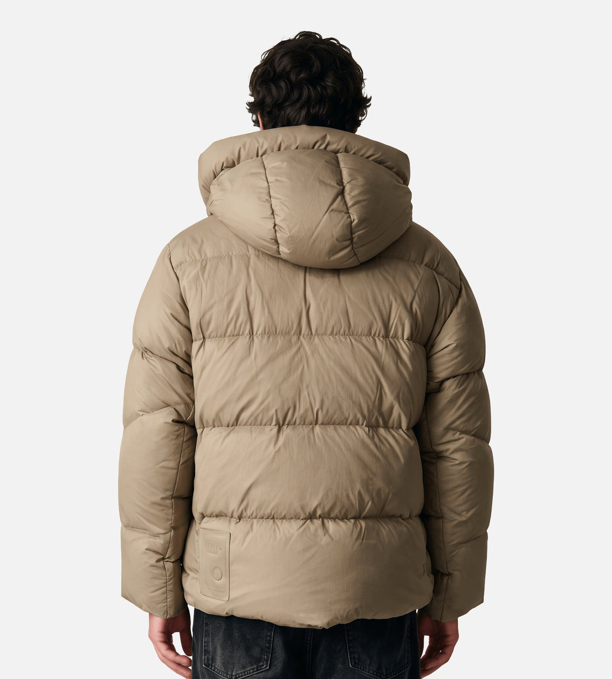 Ten-C Bruning Down Parka Pale Taupe