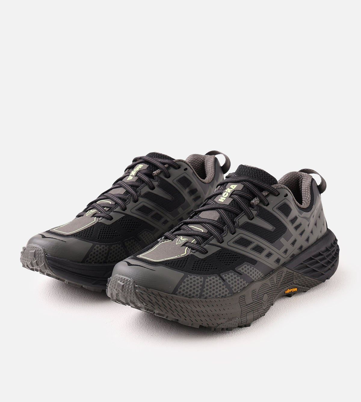 Hoka U Speedgoat 2 Black Asphalt Grey