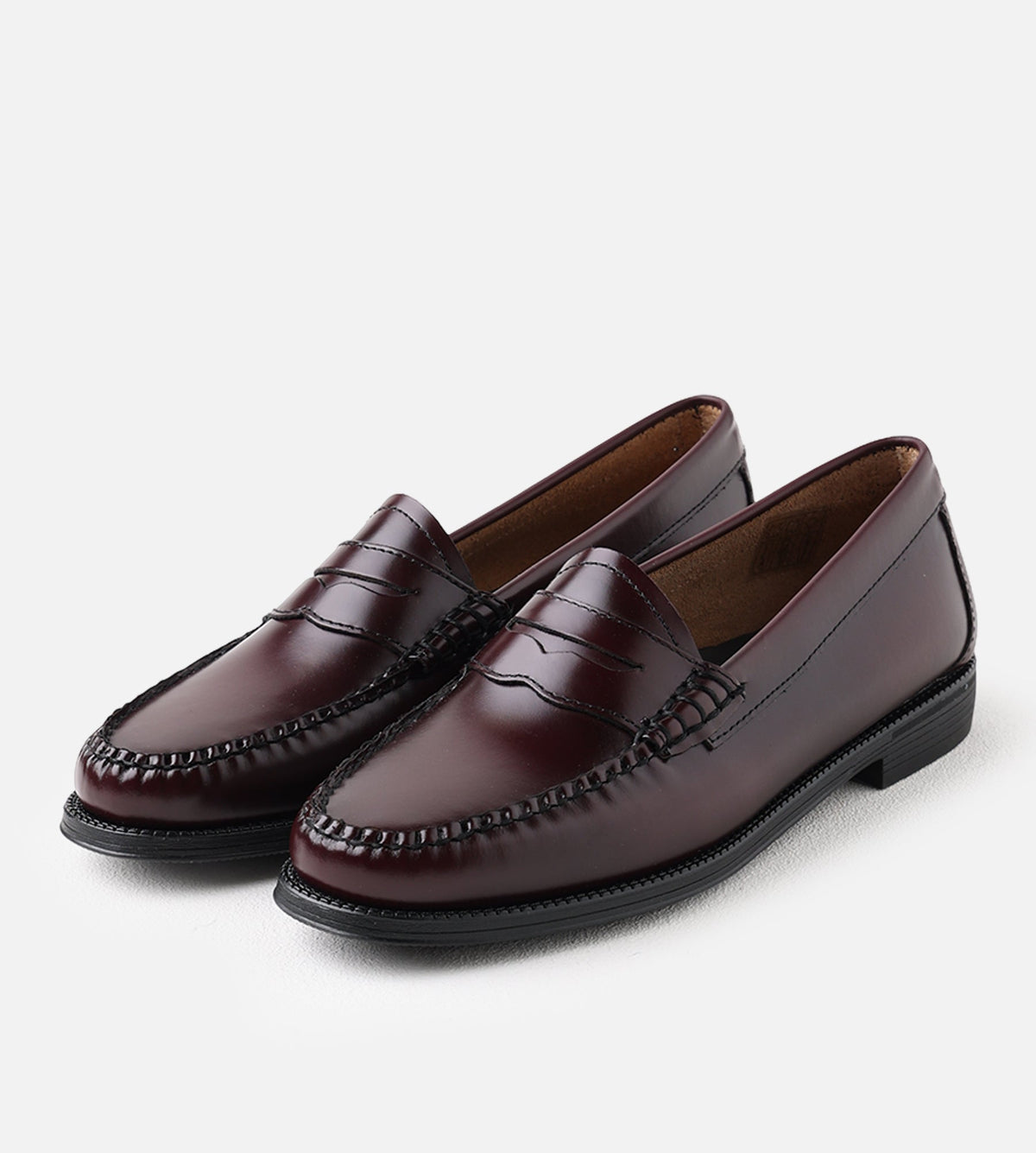 G.H. Bass Weejun II Wmn Penny Wine Lthr