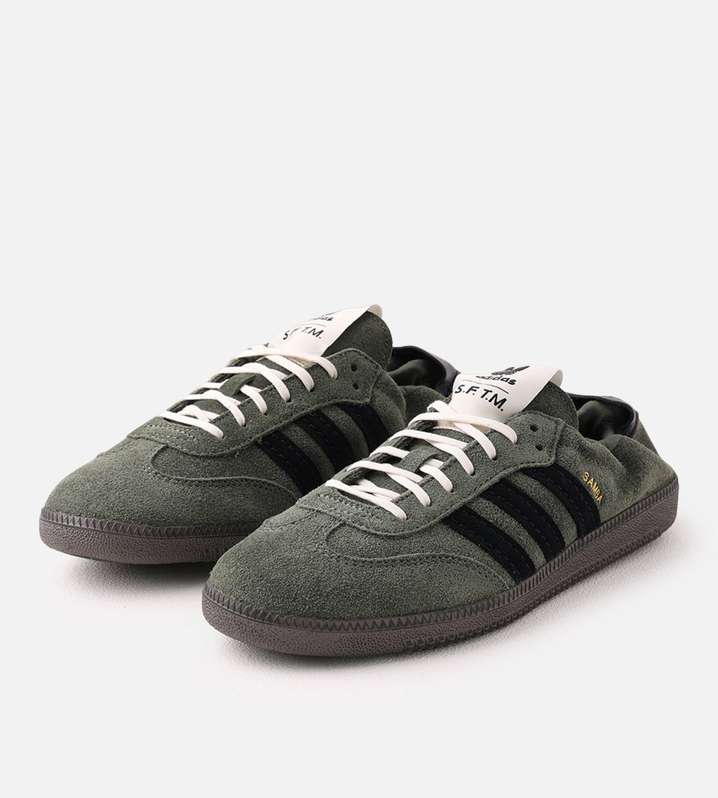 Adidas x SFTM Samba OG Basgrn Cblack Goldmt