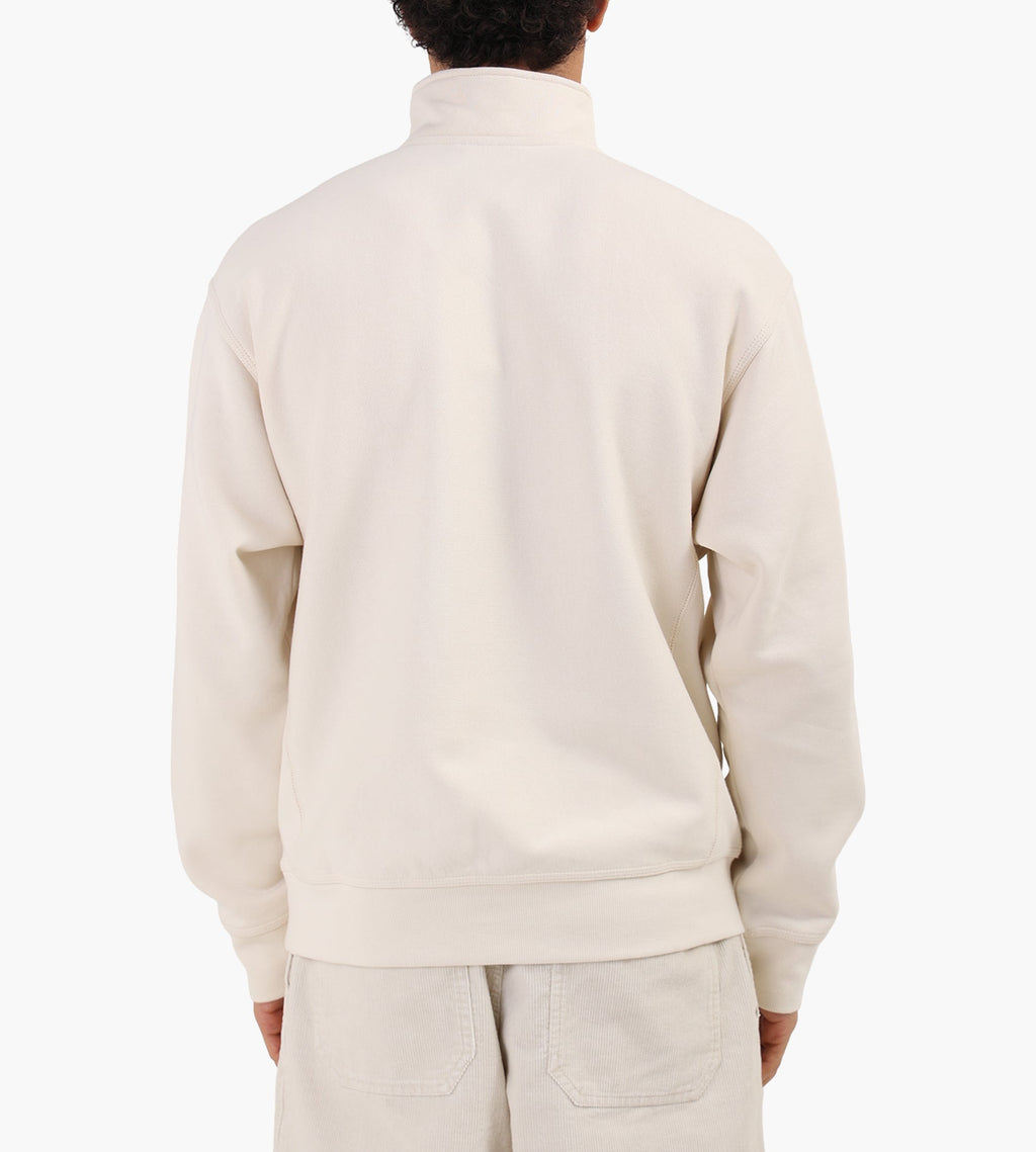 Carhartt WIP Half Zip American Script Sweater Natural