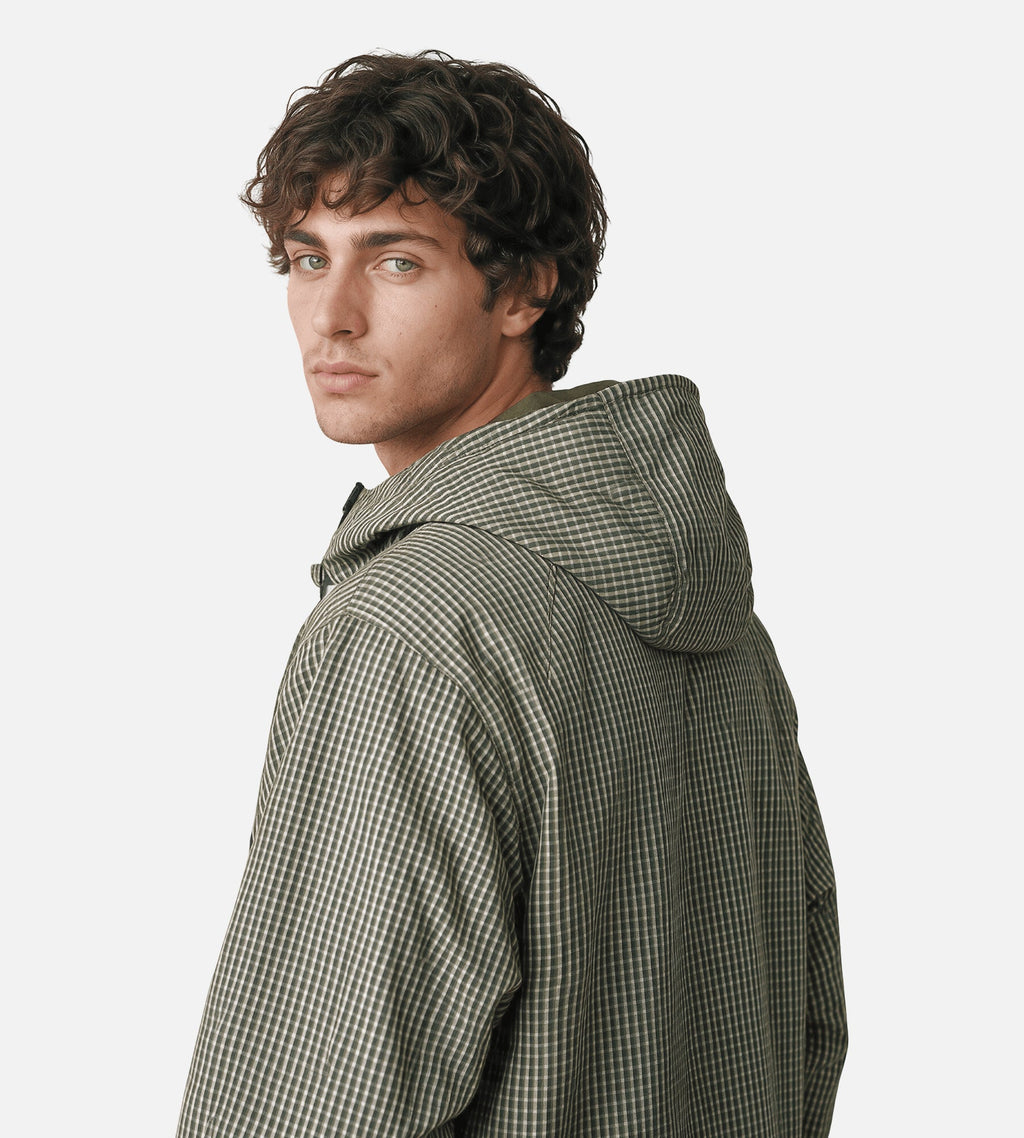 Obey Obsidian Jacket Vetiver Plaid
