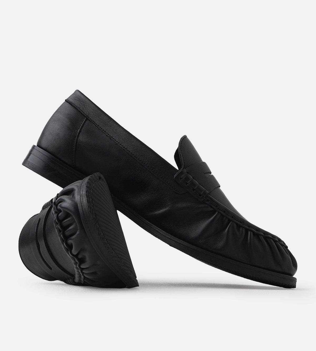 Garment Project Charlie Black Leather