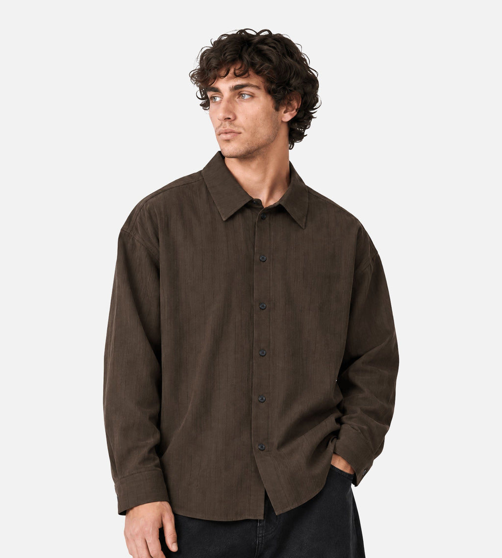 Libertine-Libertine Venom 3706 Shirt Brown Pin