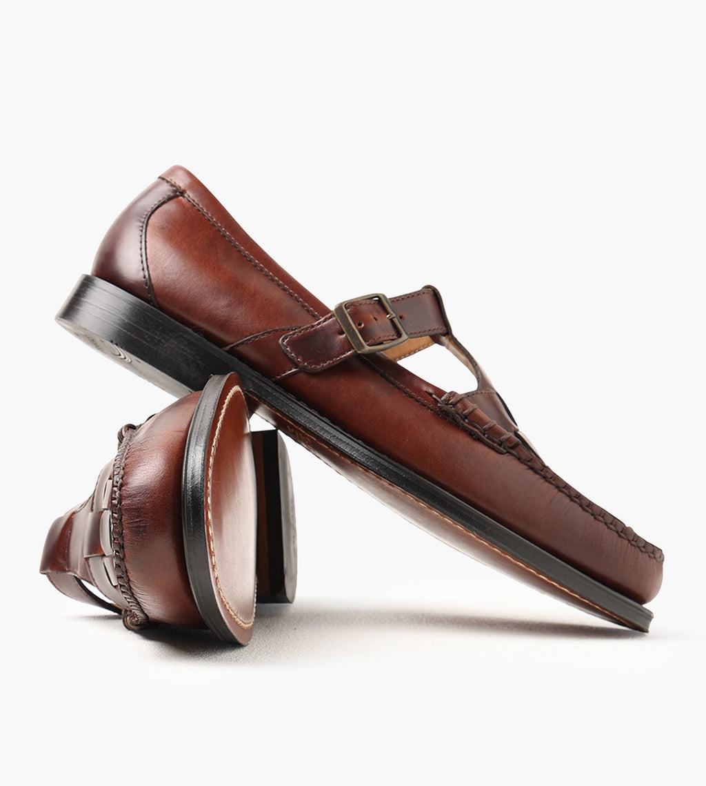 G.H. Bass Weejun Heritage Fisherman Chocolate Lthr