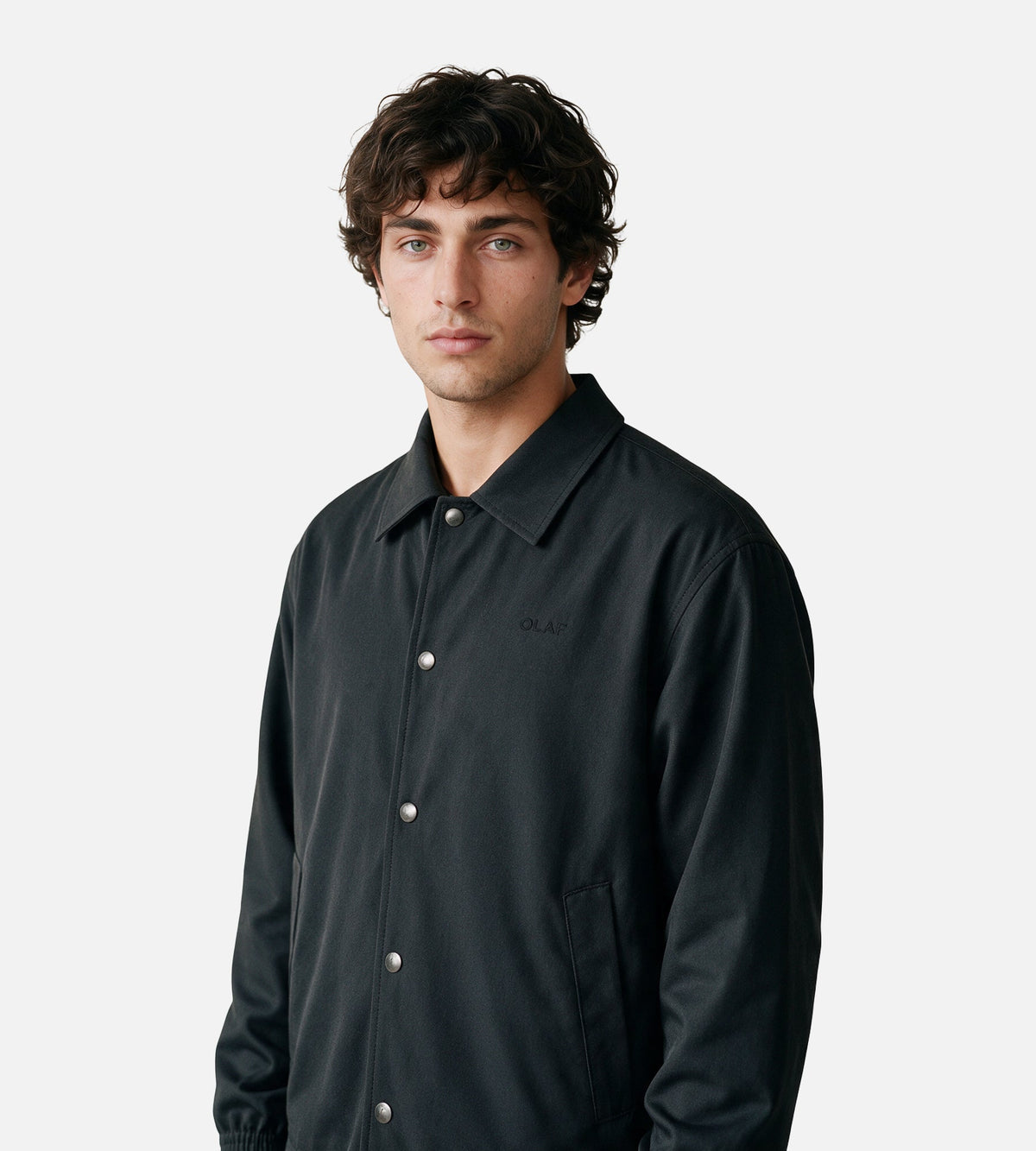 OLAF Western Coach Jacket Charcoal