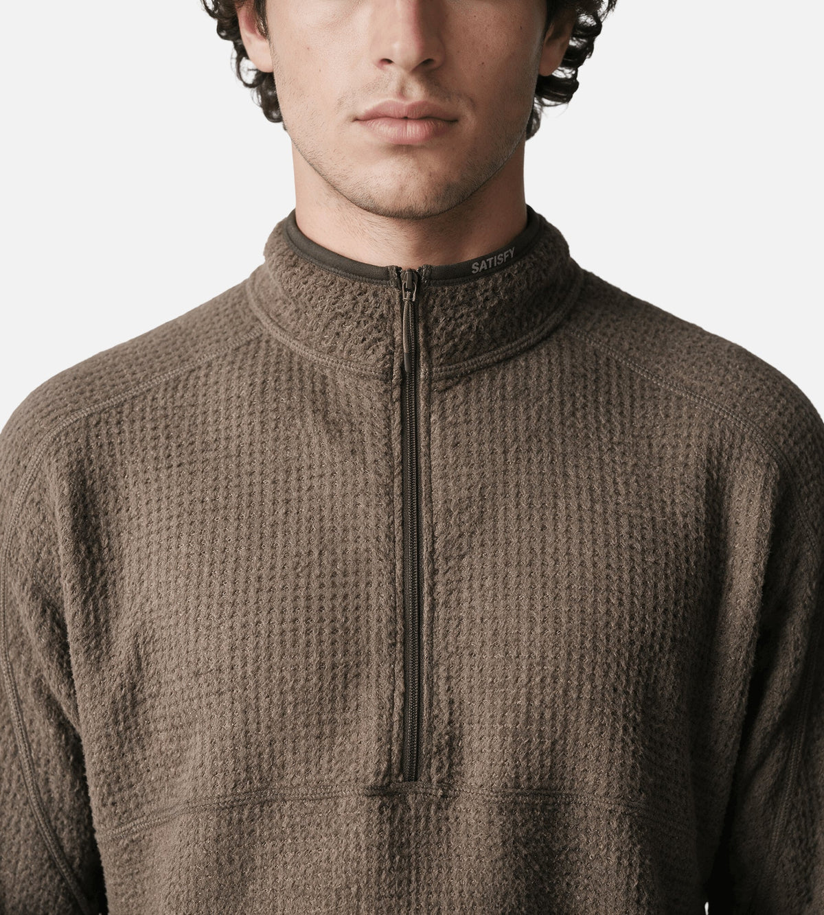 Satisfy FuzzFleece AD Half-Zip Falcon