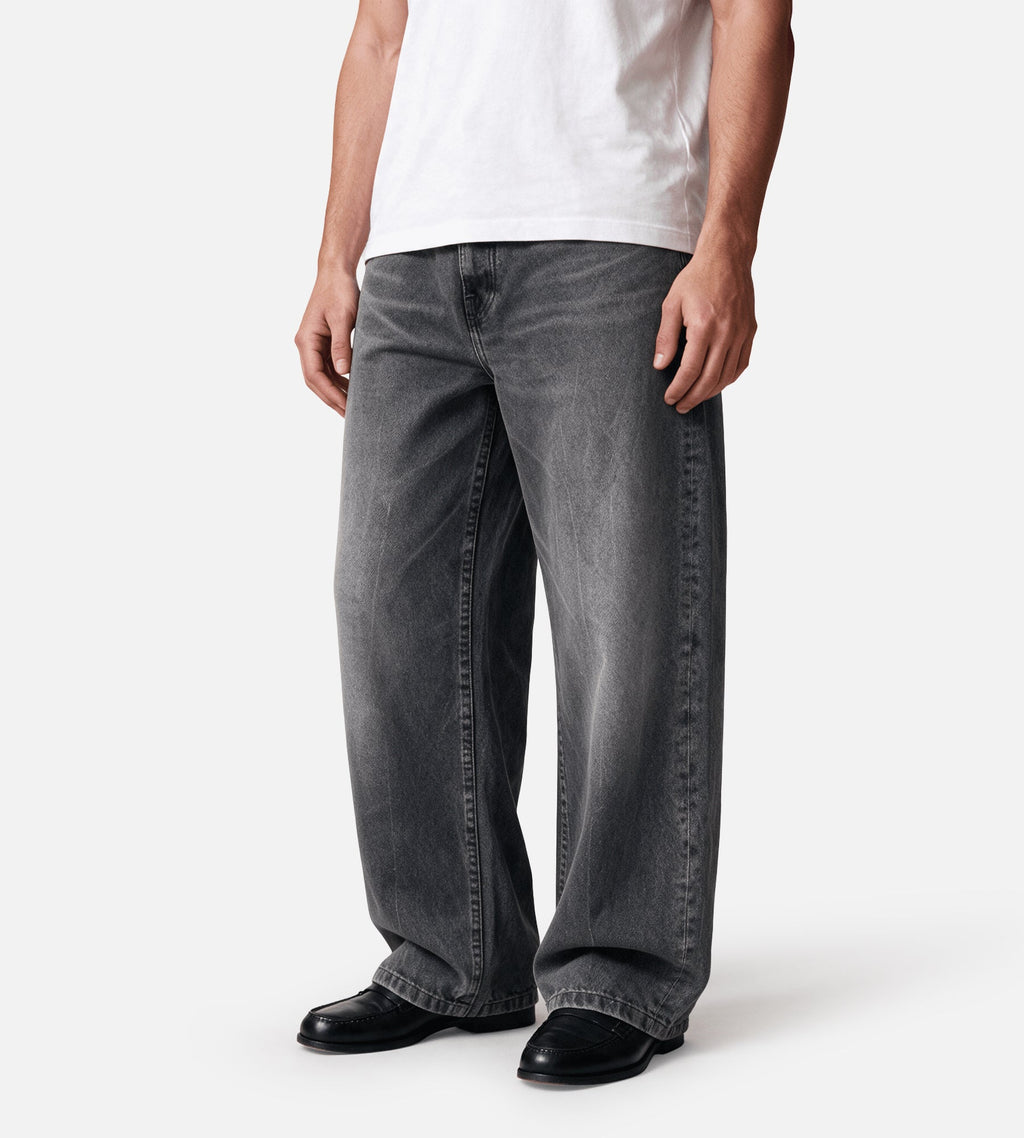 Carhartt WIP Landon Pant Black Marble Used Wash