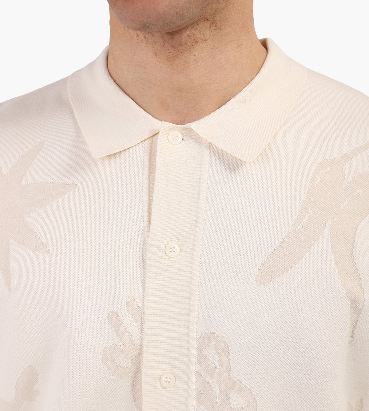 Filling Pieces Knit Shirt Breaking Bread Antique White