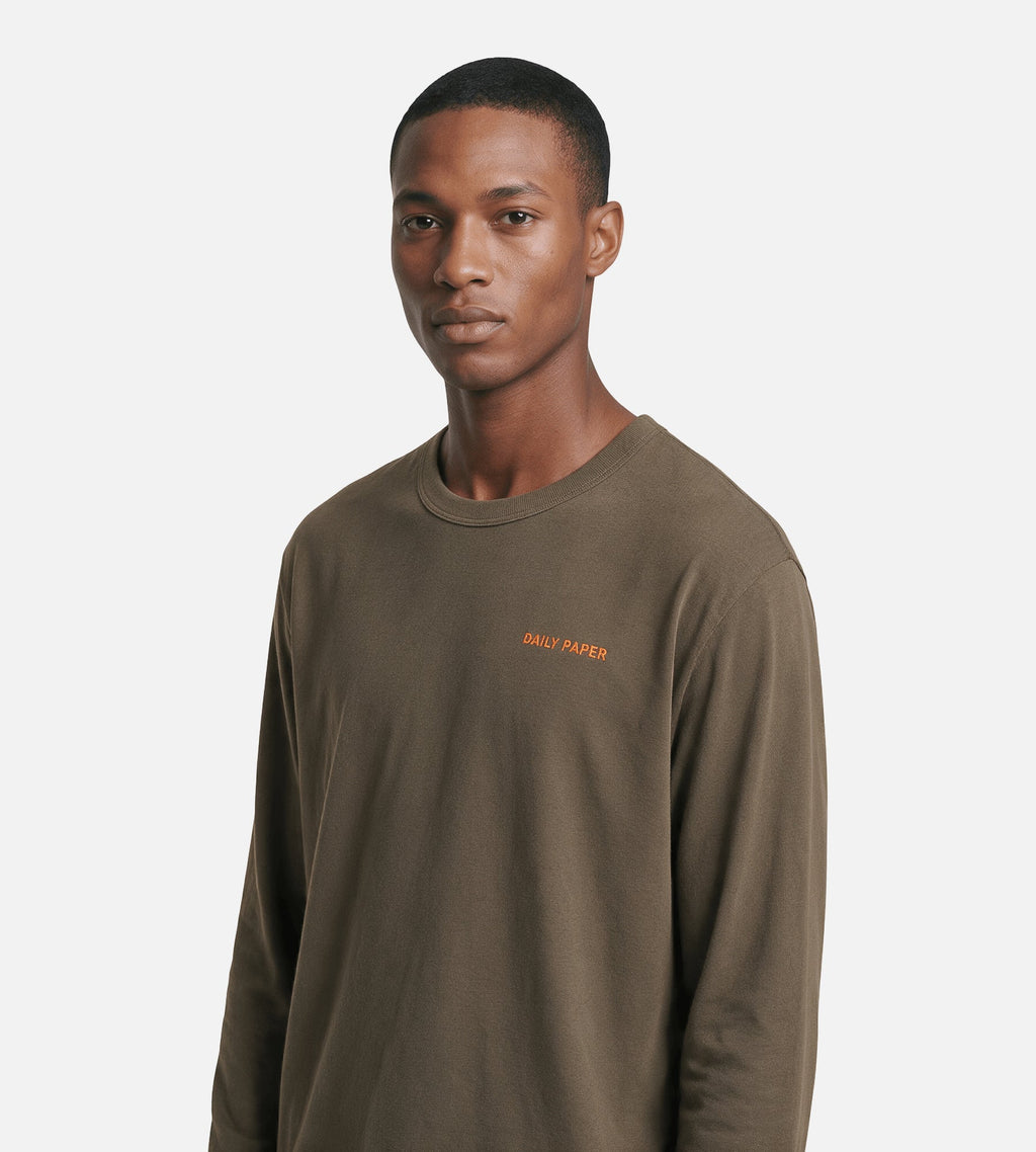 Daily Paper Slub Longsleeve Stone Gray