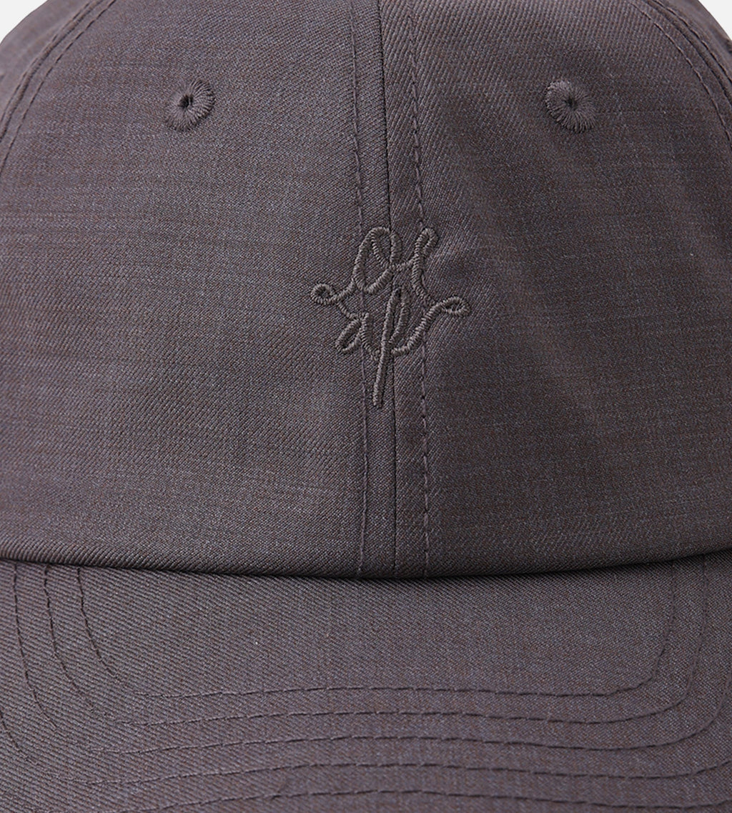 OLAF Wool Monogram Cap Chocolatechip