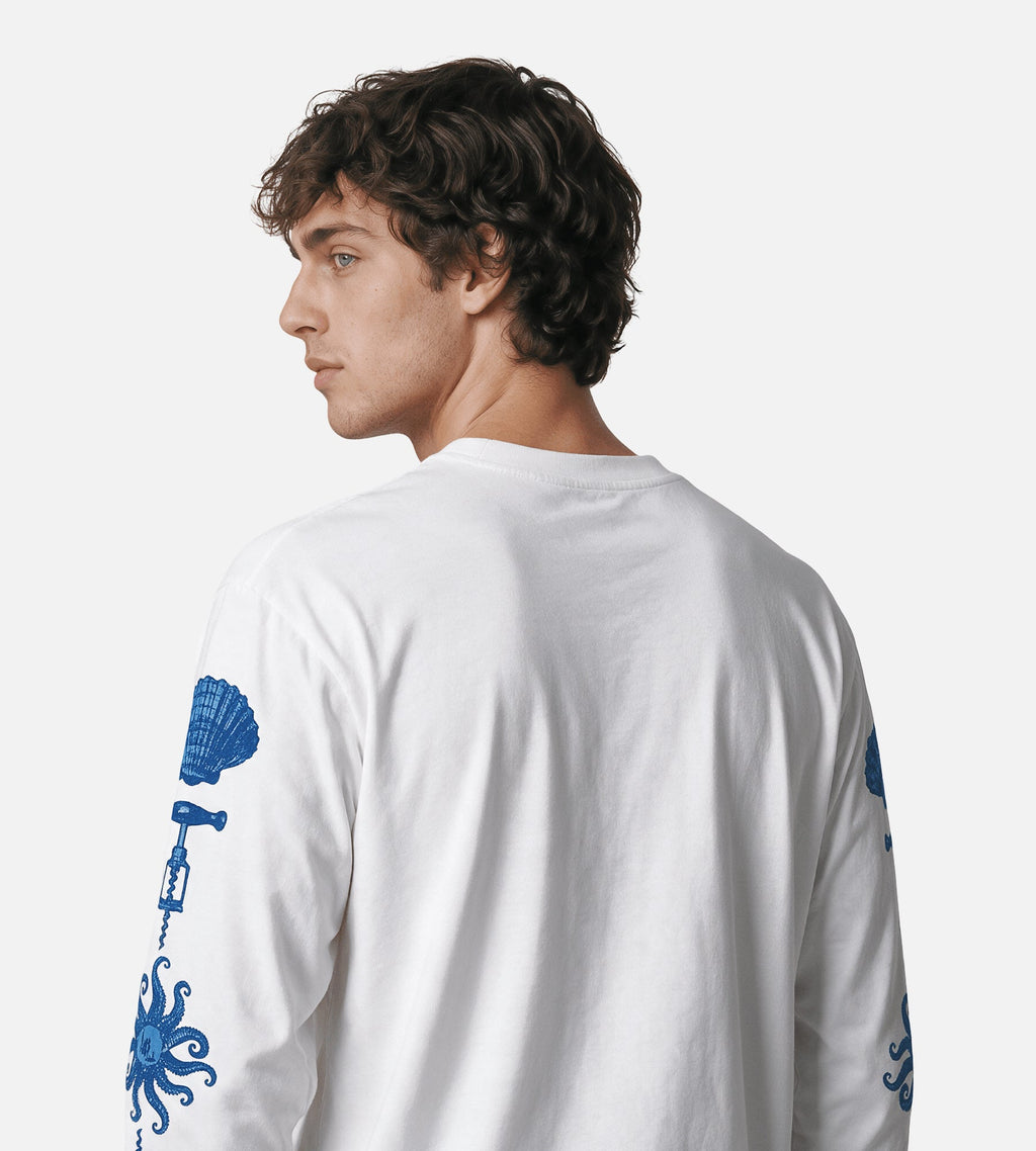Libertine-Libertine Affirm Shell 3515 Longsleeve White