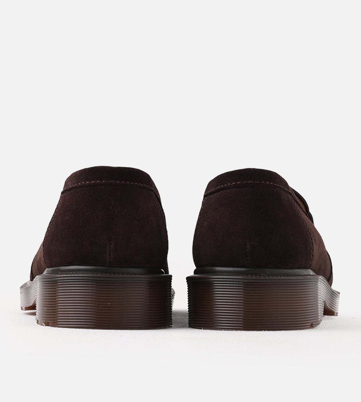 Dr. Martens Delapre Penny Loafer Brindle Brown Repello Calf Suede Mb