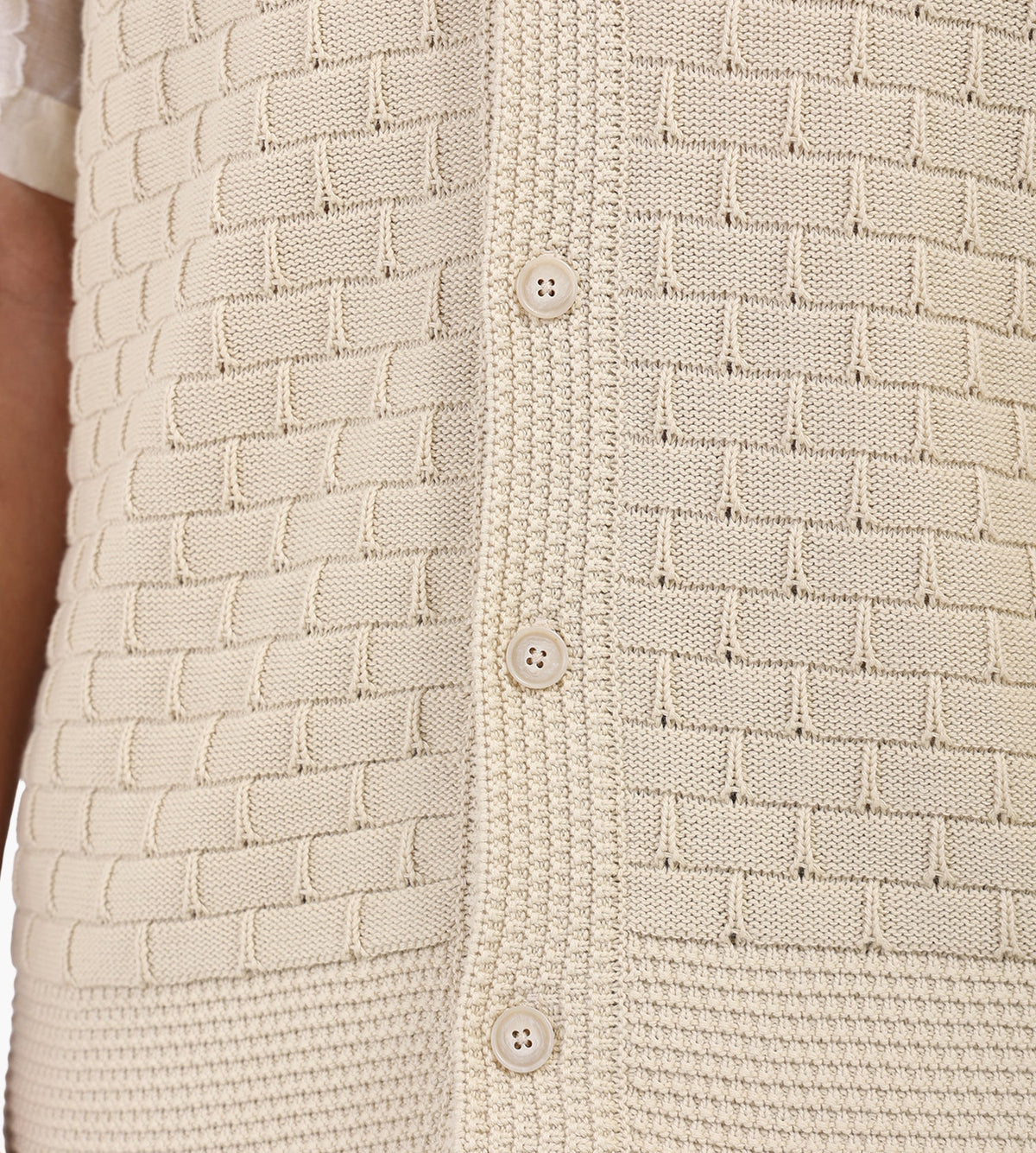 NN.07 Reece Vest 6600 Ecru