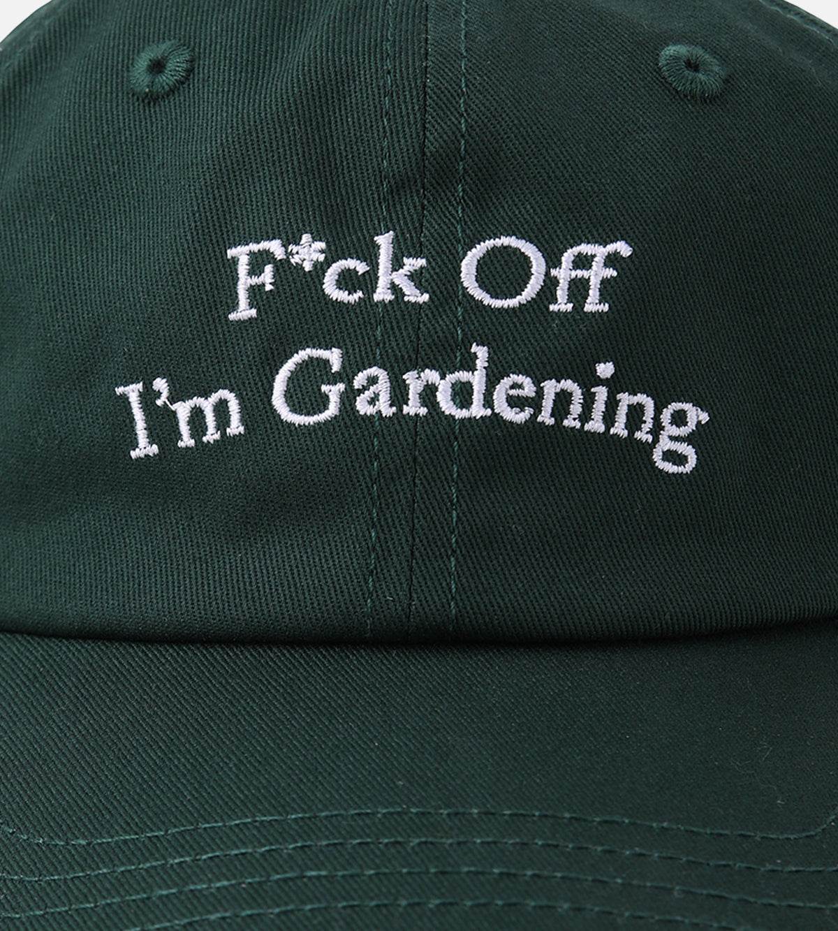 Bram's Fruit F26 F*ck Off I'm Gardening Cap Green