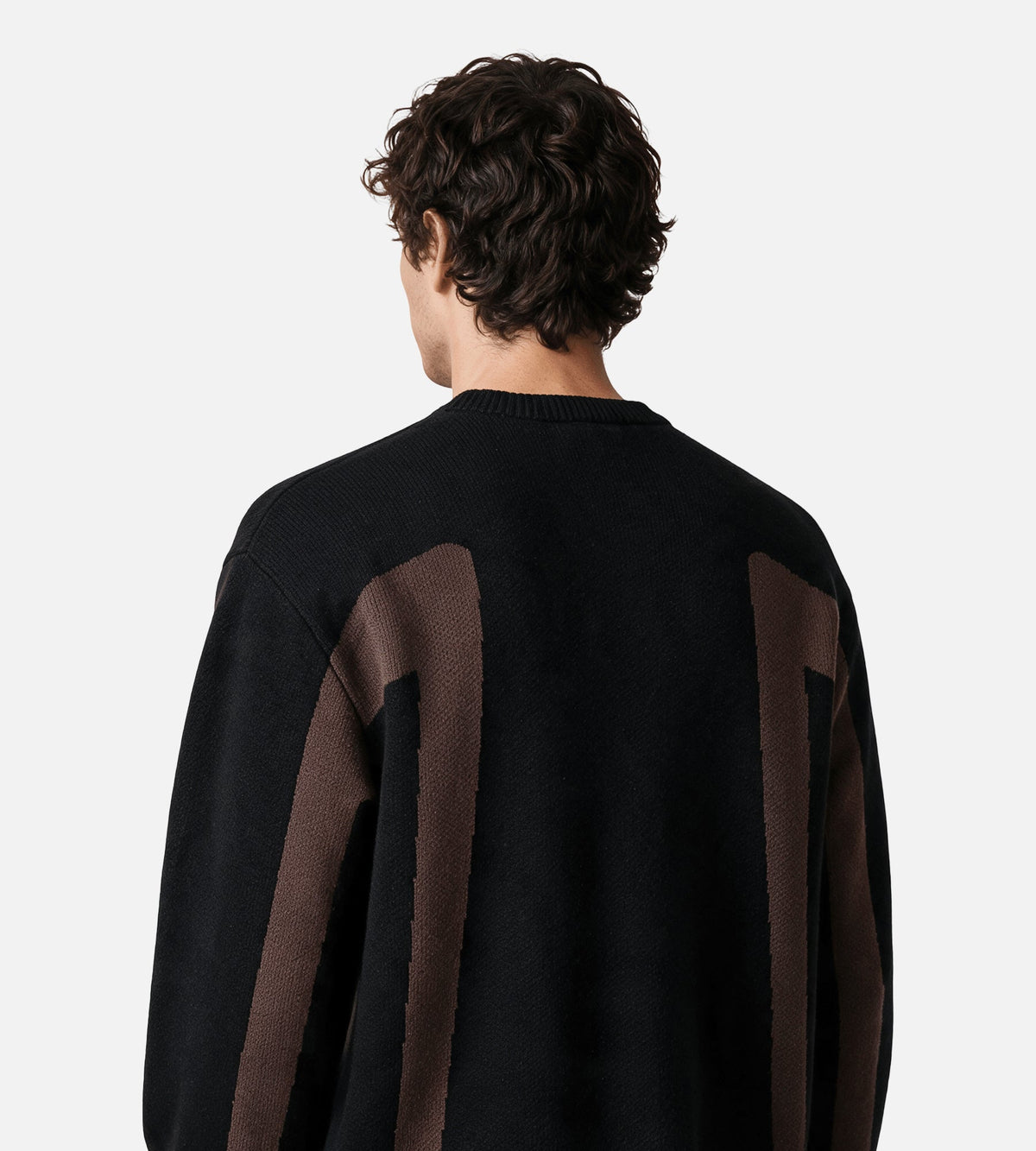 Obey Brann Sweater Digital Black Multi