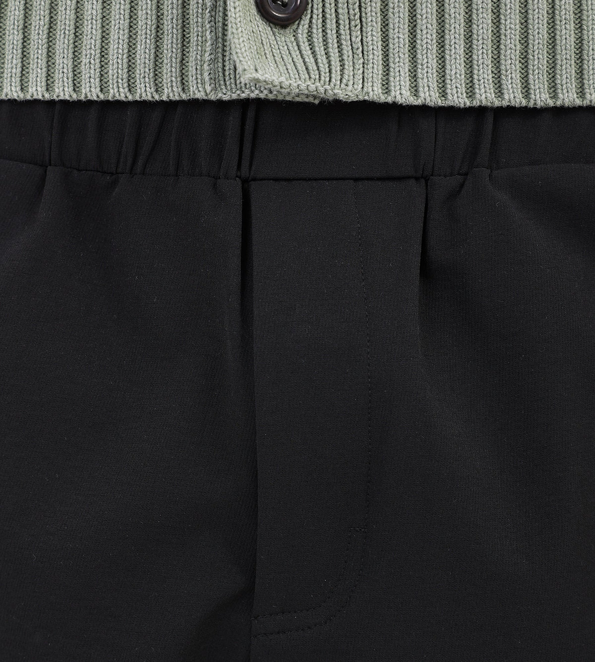 Flâneur Badge Formal Tech Pants Black