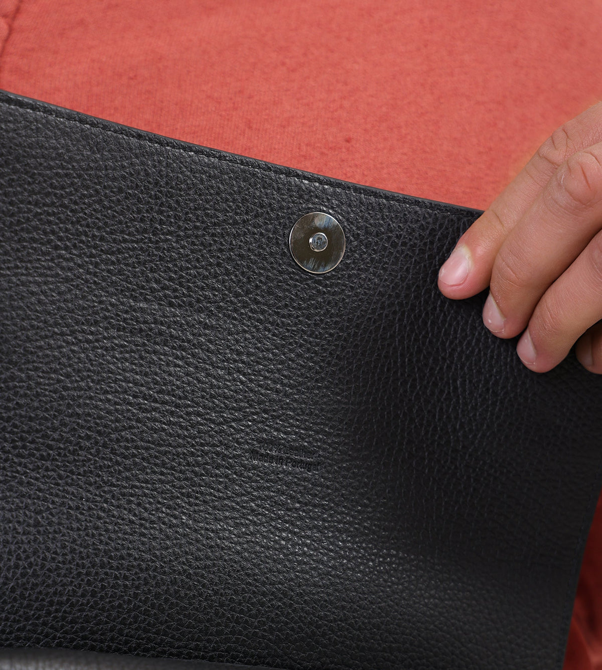 NN.07 Port Small Leather Satchel 90023 Black