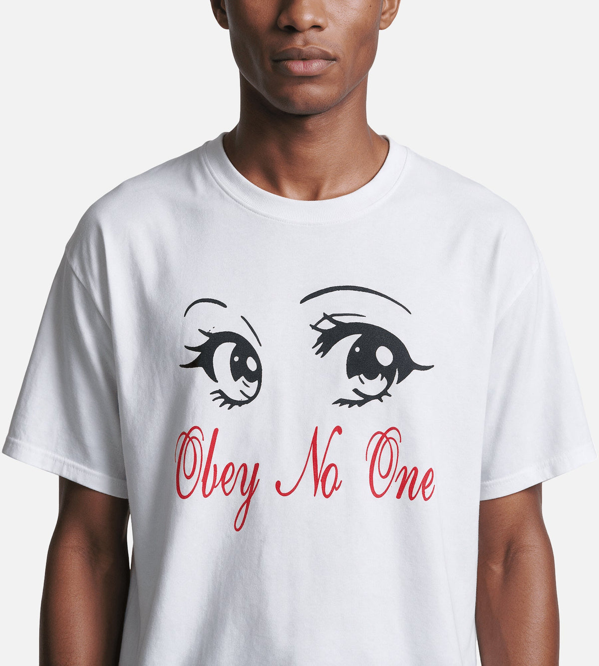 Obey No One Eyes Tee White