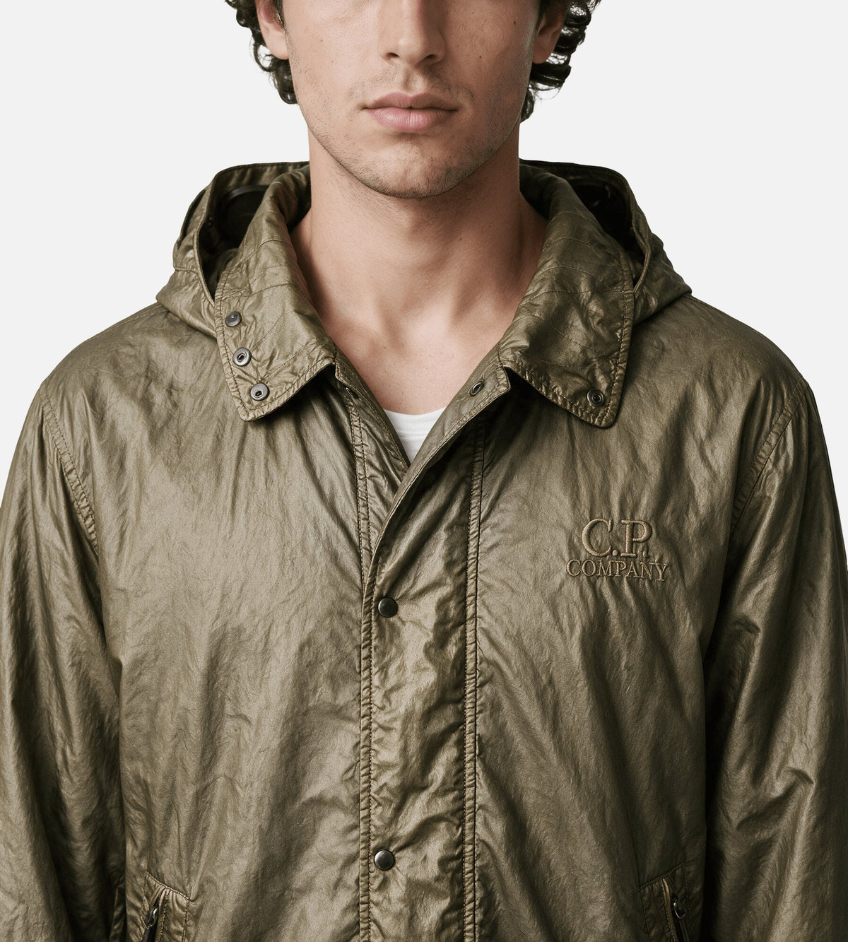 C.P. Company Opal Padded Goggle Jacket Ermine