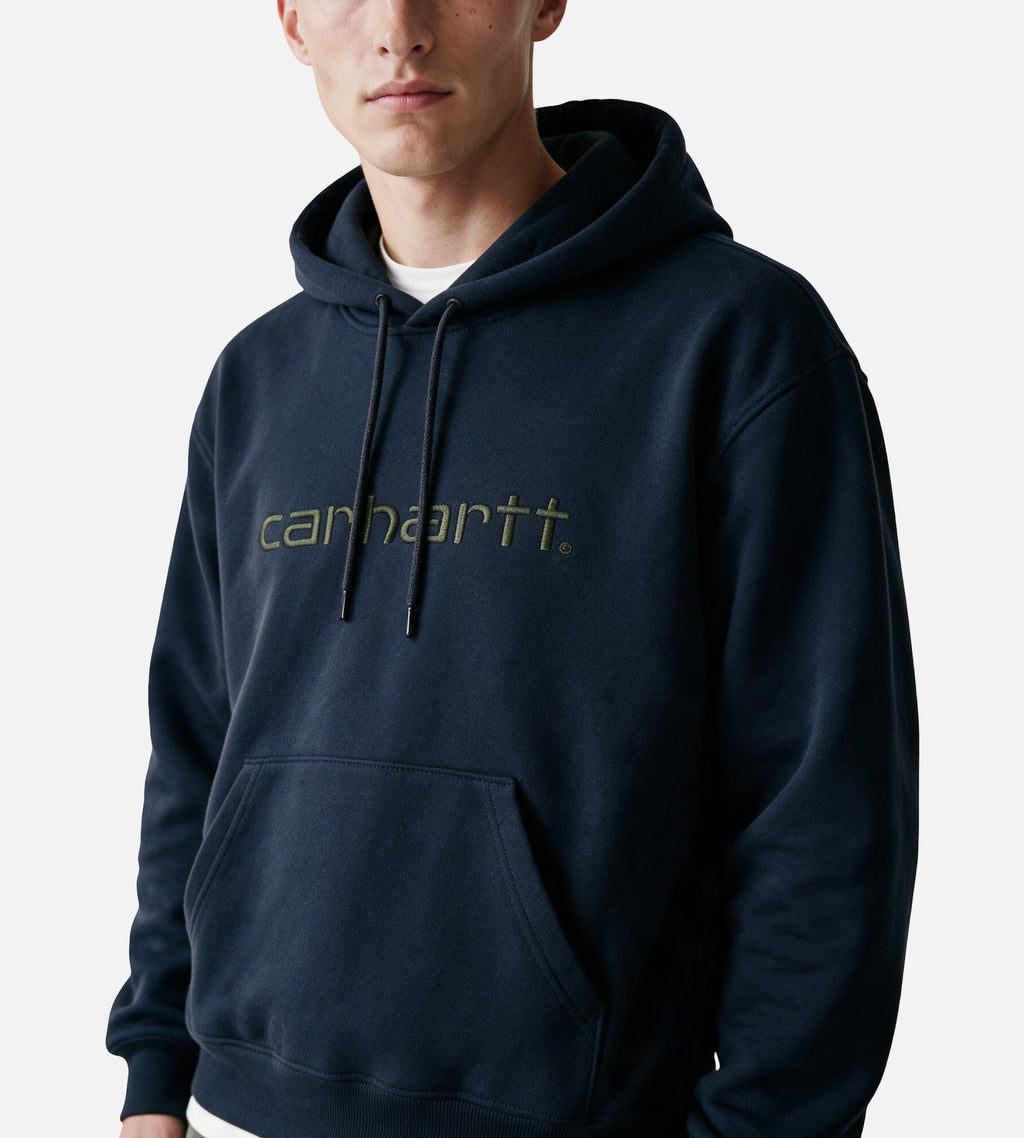 Carhartt WIP Carhartt Hoodie Dark Navy Dark Scarab