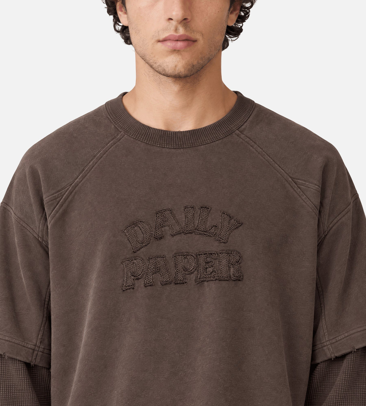 Daily Paper Raglan Stacked Layered  Longsleeve Mole