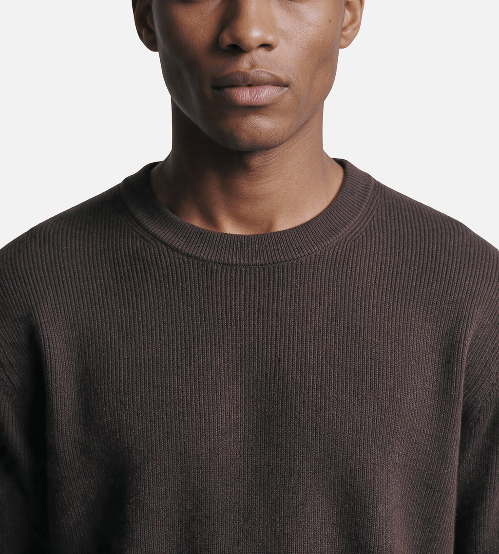 NN.07 Danny 6429 Crewneck Deep Truffle