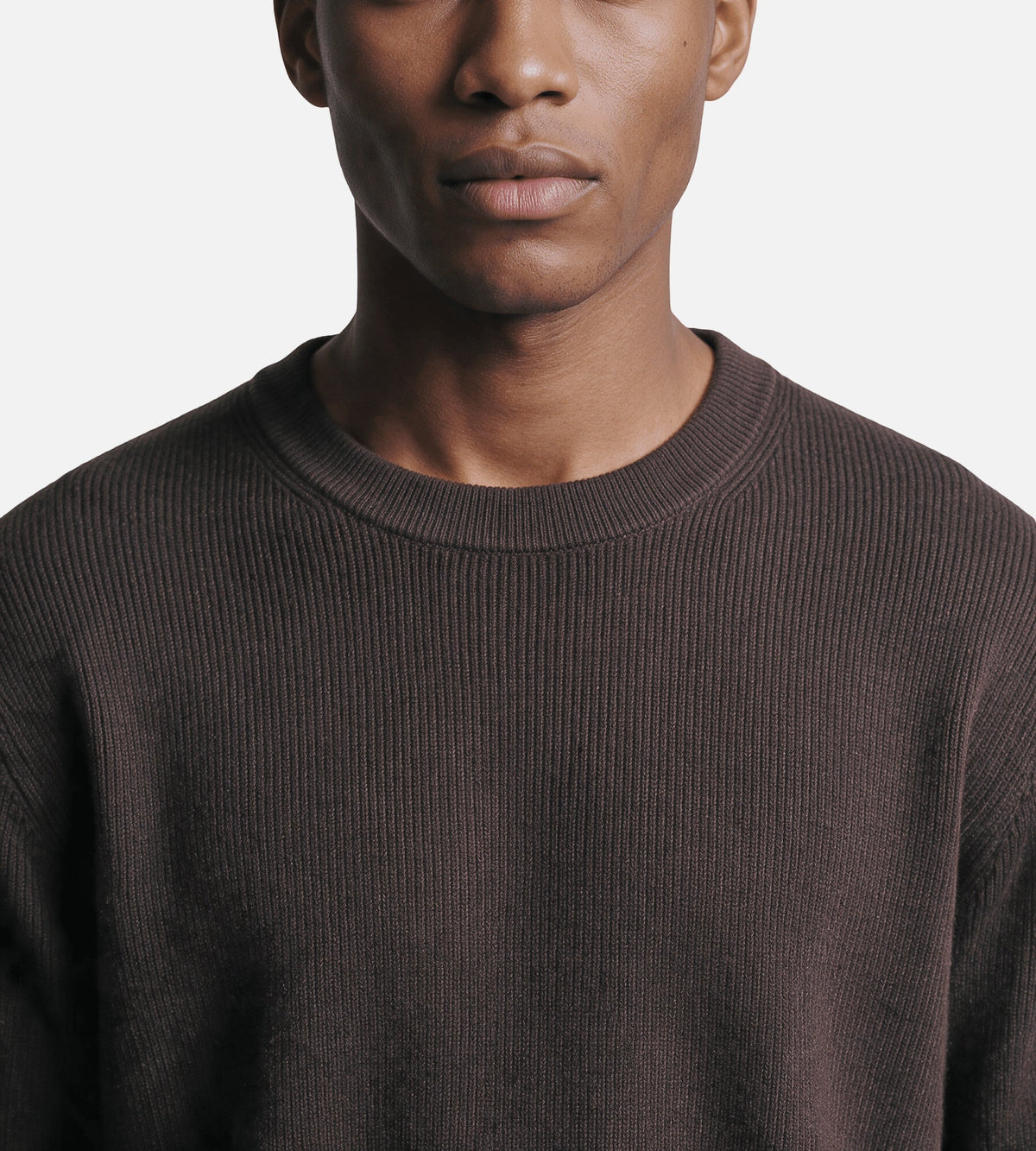 NN.07 Danny 6429 Crewneck Deep Truffle