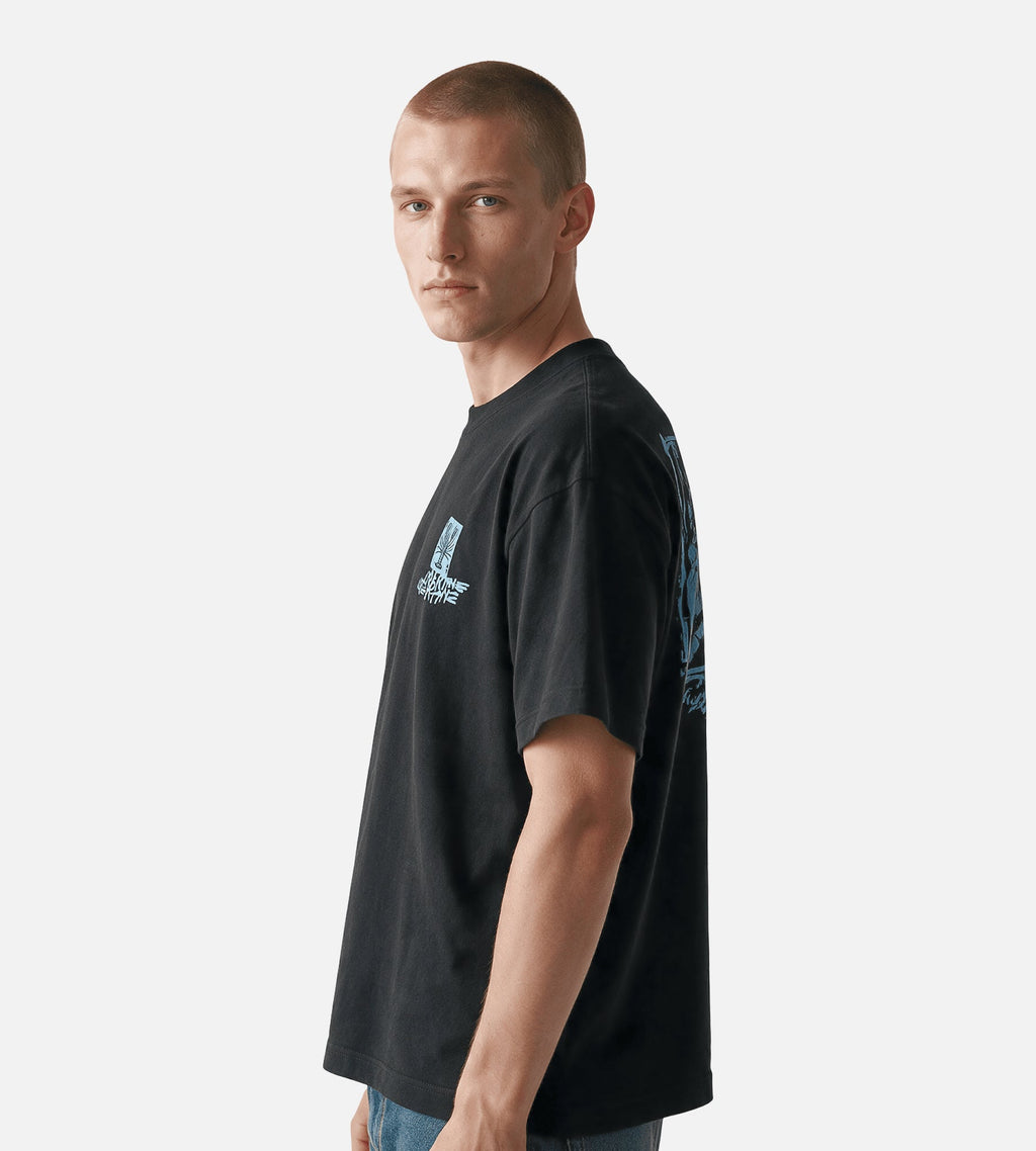 Libertine-Libertine Broke Poker Deck 3515 Tee Charcoal